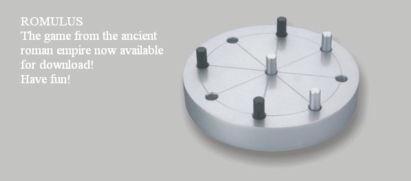 Das ROMOLUS Hartware Spiel aus Metall